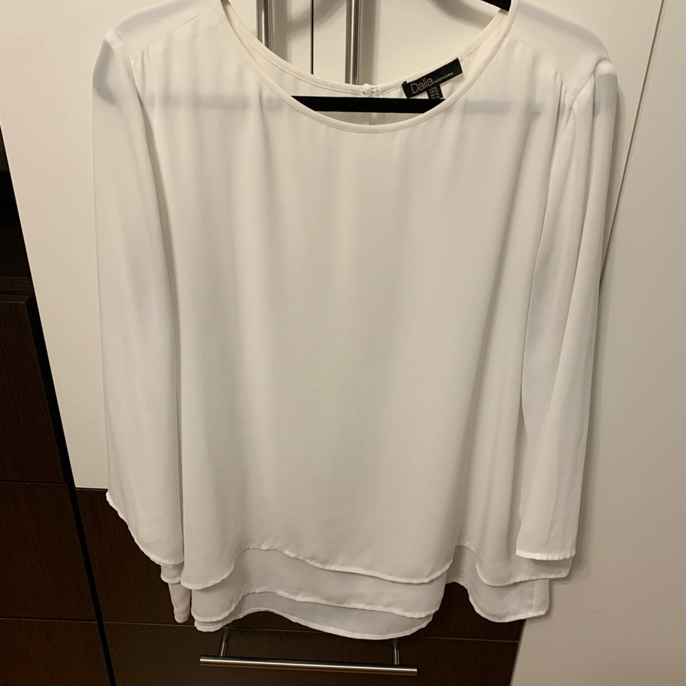 Flared blouse